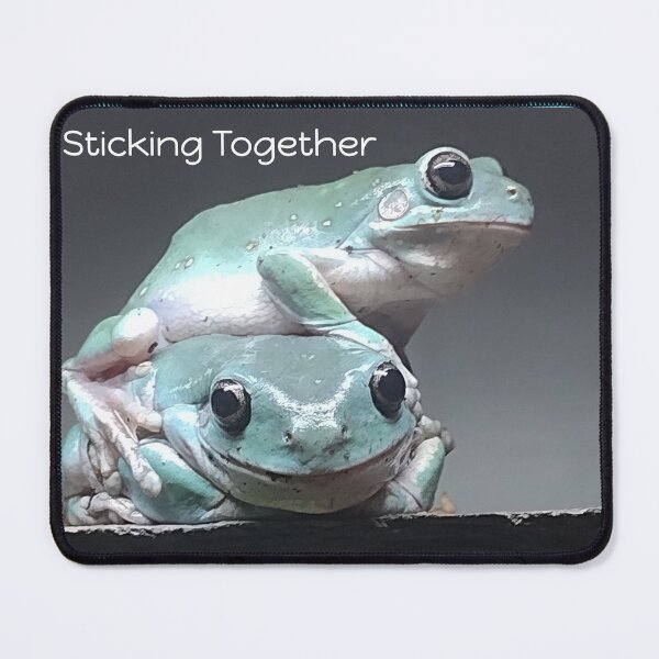 Item preview, Frogs Stick Together Photograph designed and sold by FeelingFroggyUS.