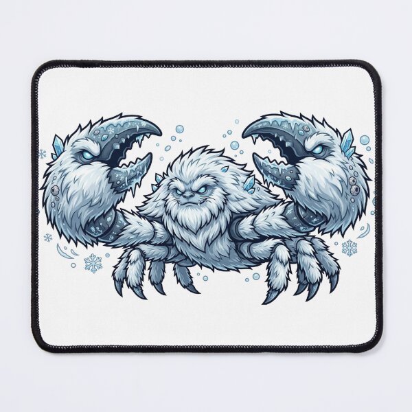 Item preview, Yeti Crab | Sea Angels | Furry Creature Of The Sea designed and sold by Charming-Sip.