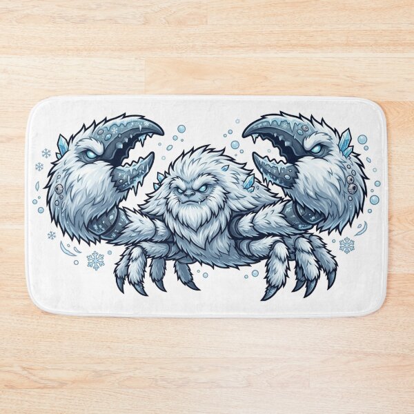 Item preview, Yeti Crab | Sea Angels | Furry Creature Of The Sea designed and sold by Charming-Sip.