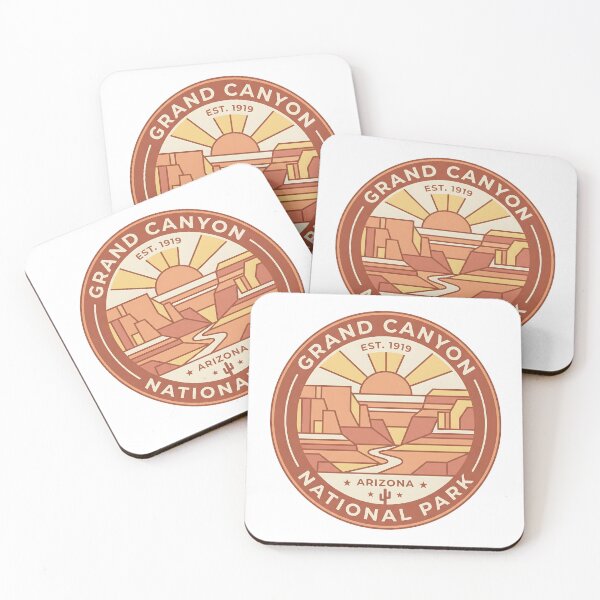 Item preview, Grand Canyon Arizona Aesthetic – Retro Desert Canyon Illustration designed and sold by SpiritAdventure.