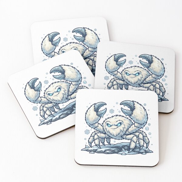 Item preview, Yeti Crab | Sea Angels | Furry Creature Of The Sea designed and sold by Charming-Sip.