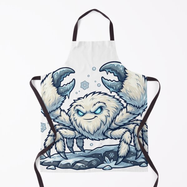 Item preview, Yeti Crab | Sea Angels | Furry Creature Of The Sea designed and sold by Charming-Sip.