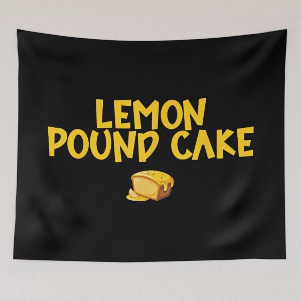 Item preview, Lemon Pound Cake Sweet Dessert Bakery Foodie Illustration Kitchen Decor Art designed and sold by StanaLuis.
