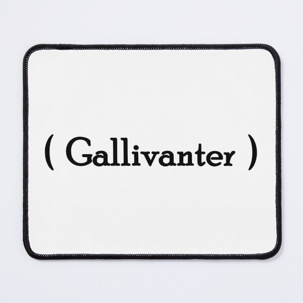 Item preview, Iconic Label - "Gallivanter" Black Lettering designed and sold by cousinbessie.