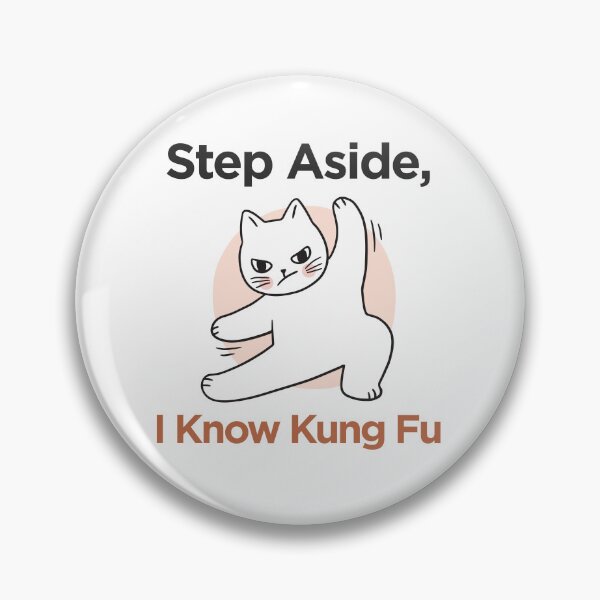 Item preview, Step Aside I Know Kung Fu Cat Shirt | Funny Cat Meme Tee | Martial Arts Cat Shirt | Cute Fighting Cat Design | Funny Animal Shirt designed and sold by amareshdas008.