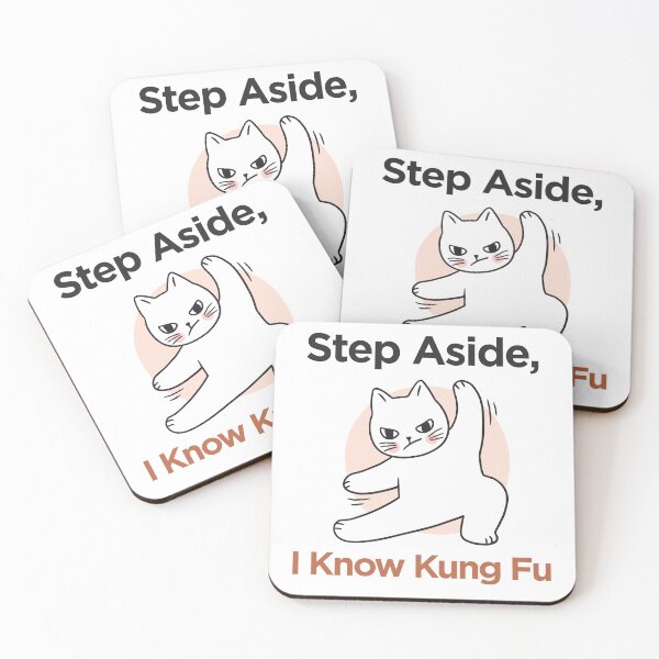 Item preview, Step Aside I Know Kung Fu Cat Shirt | Funny Cat Meme Tee | Martial Arts Cat Shirt | Cute Fighting Cat Design | Funny Animal Shirt designed and sold by amareshdas008.