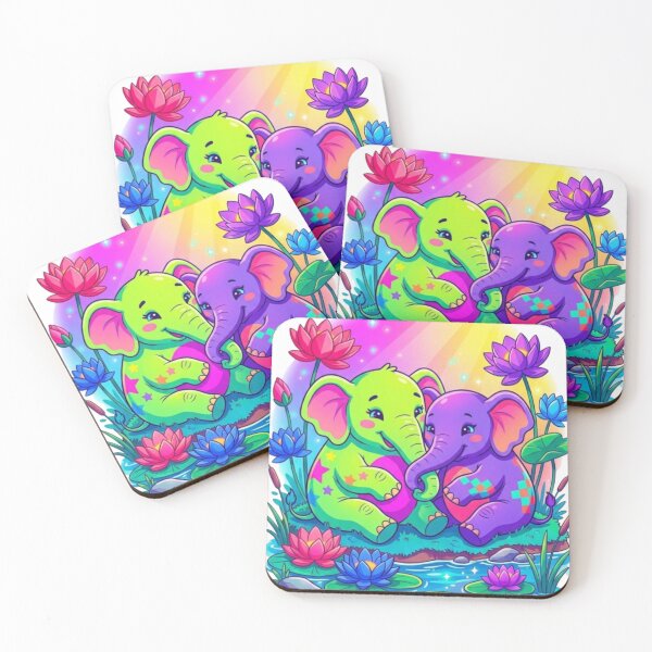 Item preview, Elephants in the forest designed and sold by PP&RAINBOW SHOP.
