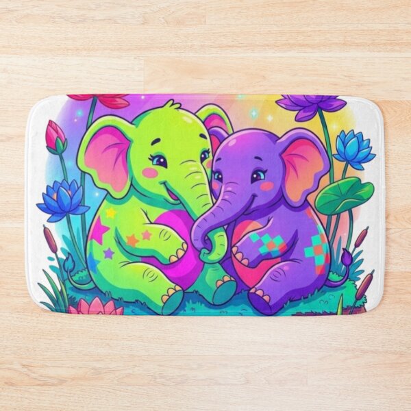 Item preview, Elephants in the forest designed and sold by PP&RAINBOW SHOP.