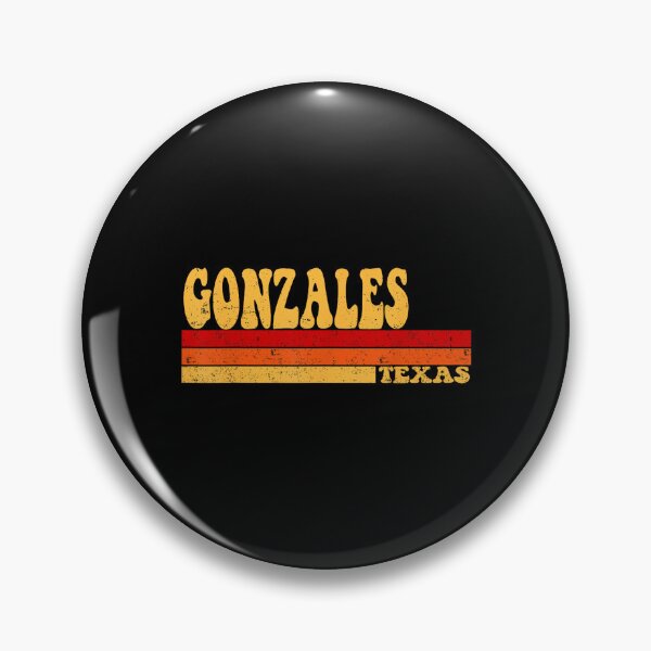 Item preview, GONZALES Texas City Vintage Roots Retro Design 70s 80s designed and sold by EugeneRBarnett.