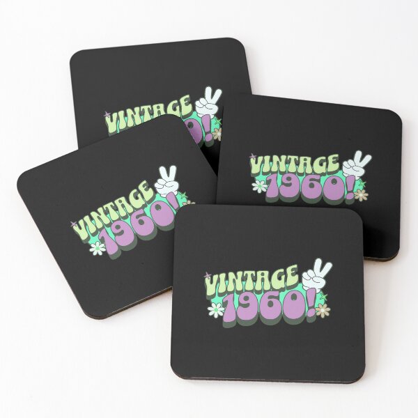 Item preview, Groovy 1960 Birthday, Retro Vintage Nostalgic Hippie Hippy designed and sold by EugeneRBarnett.