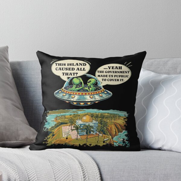 Item preview, Funny UFO Aliens Epstein Island Files Cover up Joke, Anti Trump Release the Files designed and sold by wtfbba.