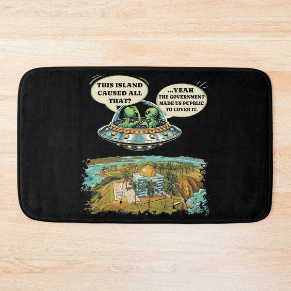 Item preview, Funny UFO Aliens Epstein Island Files Cover up Joke, Anti Trump Release the Files designed and sold by wtfbba.