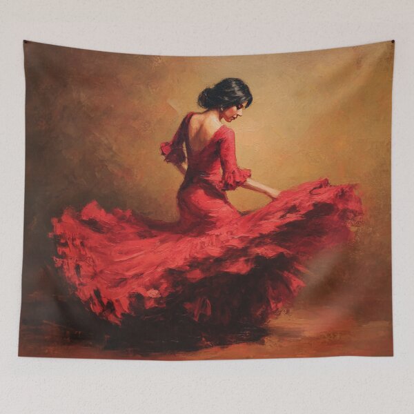 Item preview, Flamenco Dancer Wall Art designed and sold by lbm68.