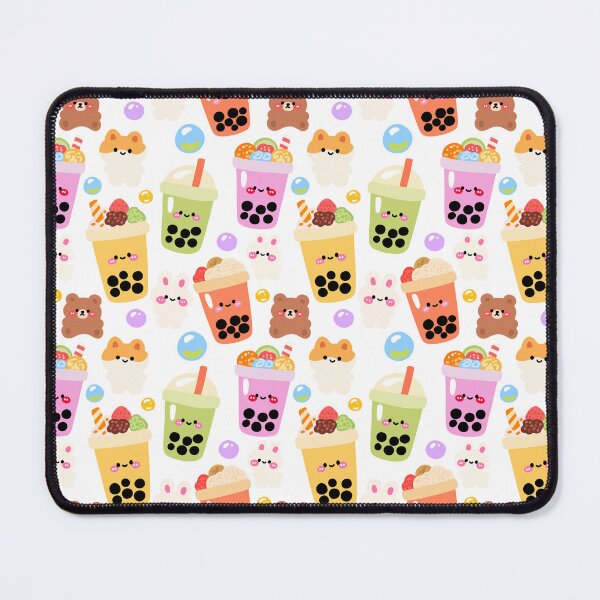 Item preview, Bubble Tea Skyland Seamless Pattern designed and sold by KJackArtwork.