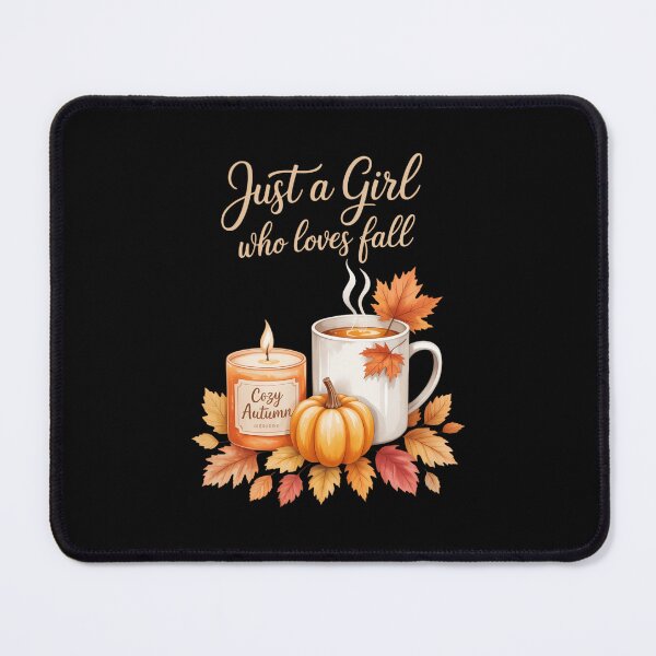 Item preview, Just A Girl Who Loves Fall Pumpkin Cozy Autumn designed and sold by FaithAbbott.