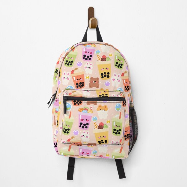 Item preview, Bubble Tea Skyland Seamless Pattern designed and sold by KJackArtwork.