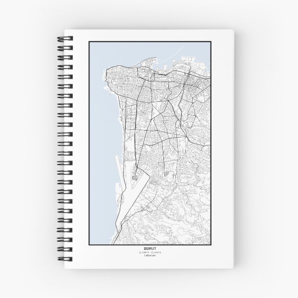 Item preview, Beirut City Line Art Vertical designed and sold by DrawMeACity.