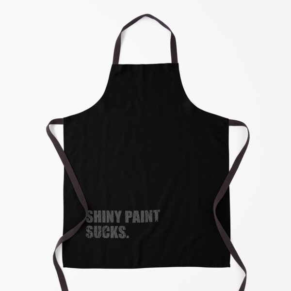 Item preview, Copy of Shiny Paint Sucks - for patina paintwork custom car and hot rod fans - gray print designed and sold by retropetrol.