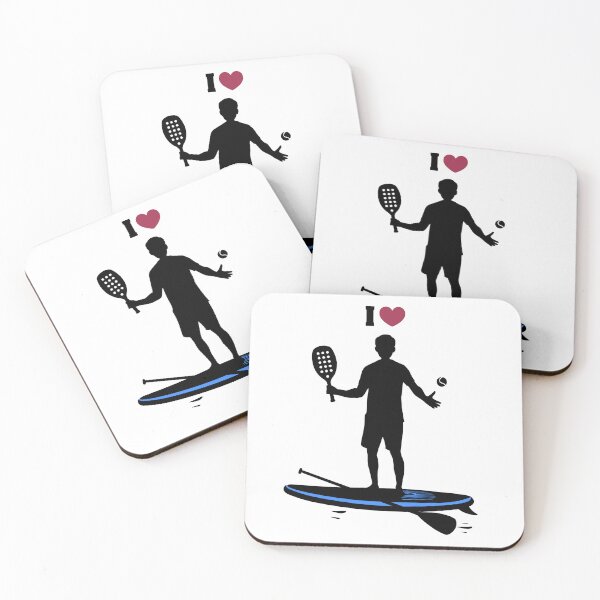 Item preview, I love padel - humor, paddle, and sport designed and sold by francoisville.