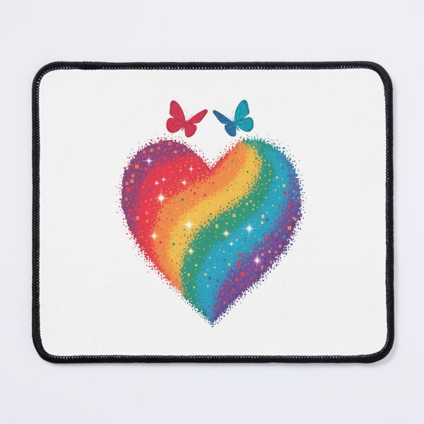 Item preview, LGBTQ Rainbow Butterfly Pride Love Heart Gay LGBTQ Support Social Justice LGBTQ Pride Equality Butterfly designed and sold by FaithAbbott.