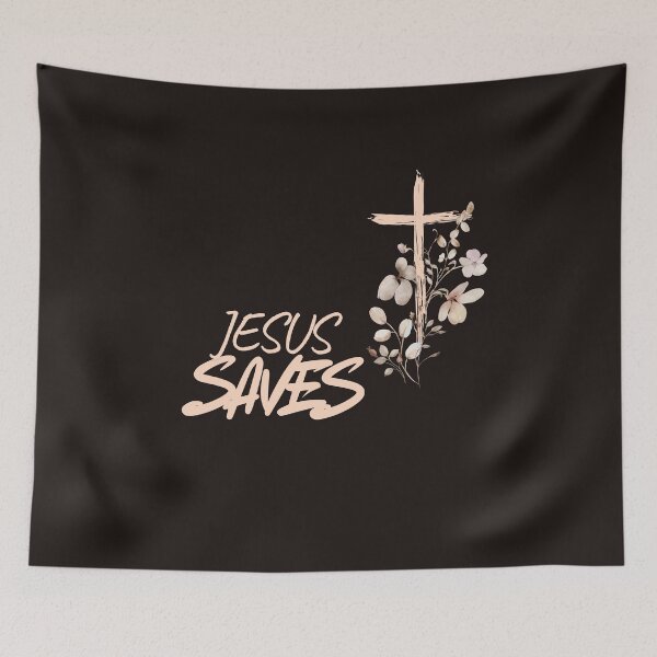 Item preview, Jesus Saves Faith Hope Love Inspirational Tee Shirt designed and sold by bozet.