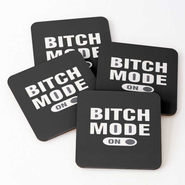Item preview, Bold “Bitch Mode ON” Switch Graphic • Funny Attitude Quote • Strong Empowered Typography designed and sold by Bright Nest Studio.