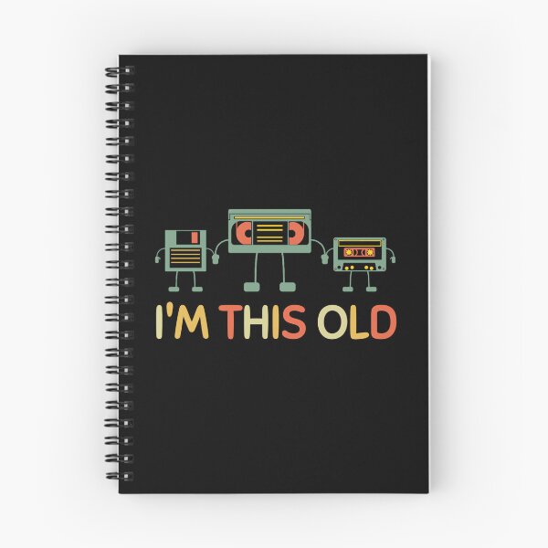 Item preview, I'm This Old, Nostalgic Retro 80s 90s,Old School Technology designed and sold by EugeneRBarnett.