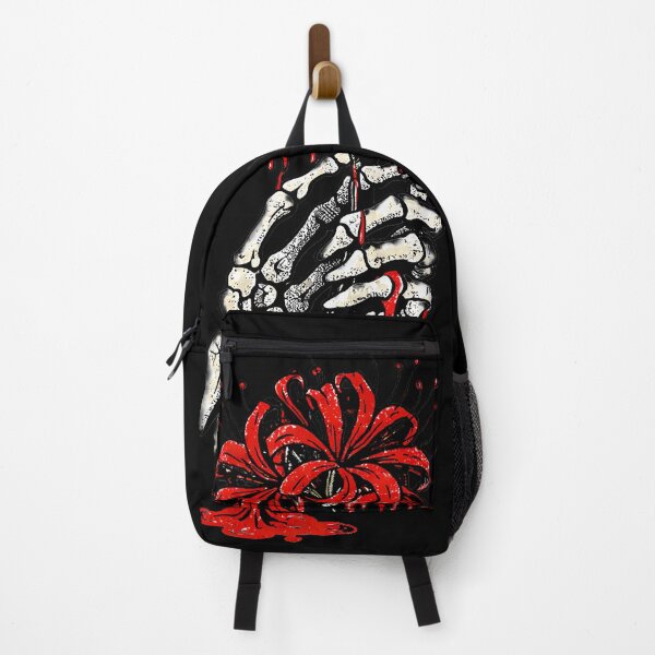 Item preview, Japanese Grunge Skeleton Hand - Red Spider Lily Aesthetic designed and sold by Art-Selling.