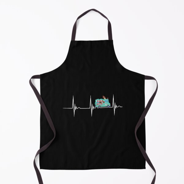 Item preview, Ice Cream Truck Driver Heartbeat EKG Pulse Nostalgic Mobile designed and sold by EugeneRBarnett.