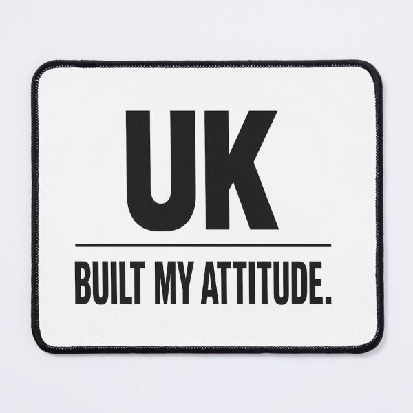 Item preview, UK Built My Attitude Shirt designed and sold by POD DYNASTY.