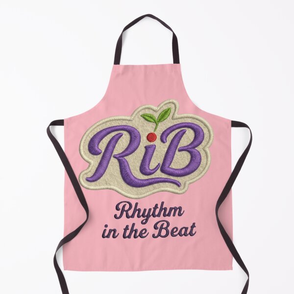 Item preview,  Amethyst RiB Embroidered Patch Urban Script Logo designed and sold by Rib-Brand.