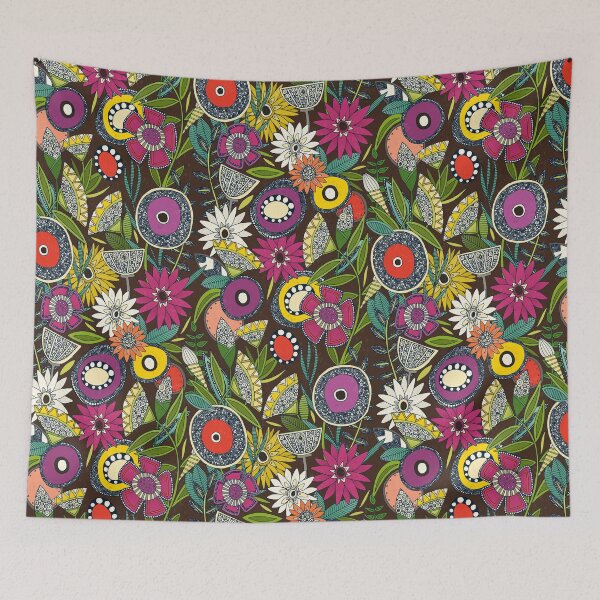 Item preview, joie floral espresso designed and sold by scrummy.