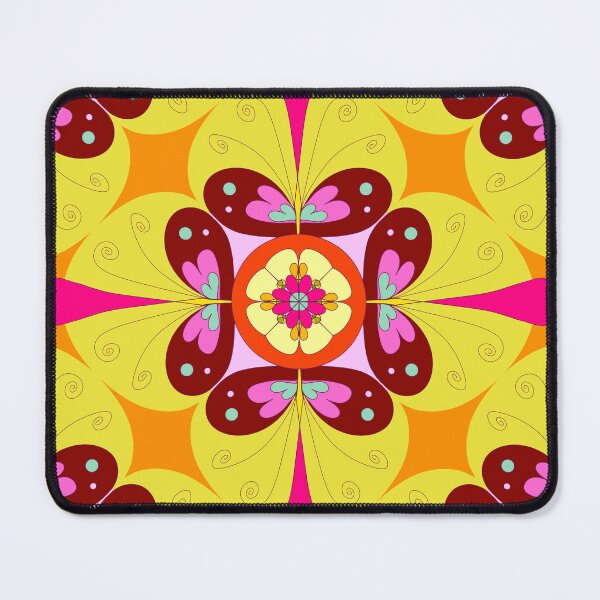 Item preview, Retro Pink and yellow designed and sold by eigenart-sylvia.