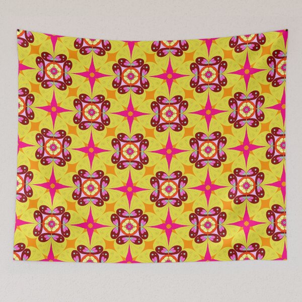 Item preview, Retro Pink and yellow designed and sold by eigenart-sylvia.