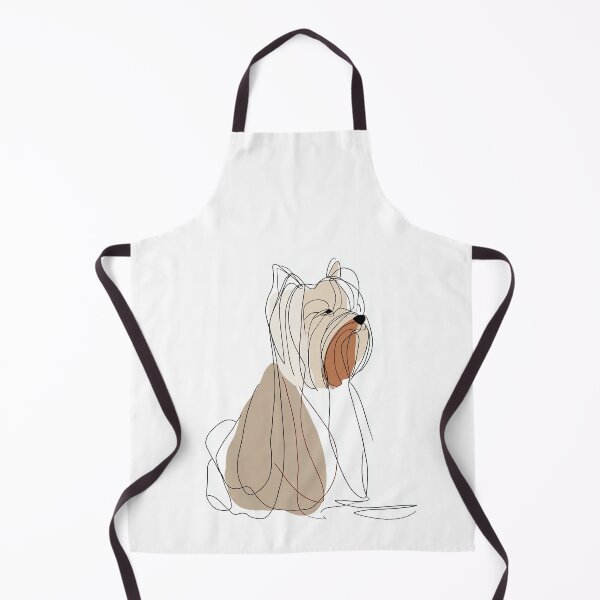 Item preview, Elegant Line Art of a Yorkshire Terrier Dog designed and sold by lautir.