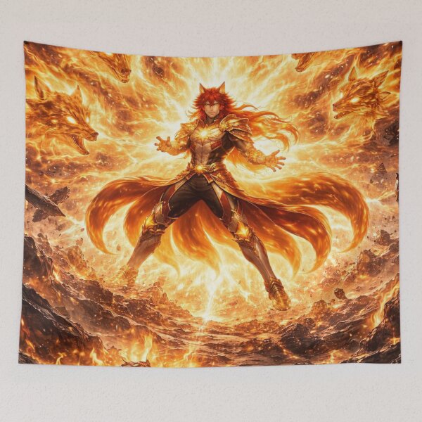 Item preview, Flame Fox Warrior designed and sold by RaF71PrO.