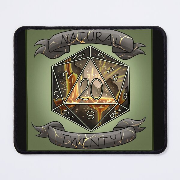 Item preview, Natural twenty: Lava designed and sold by RedFire-Art.