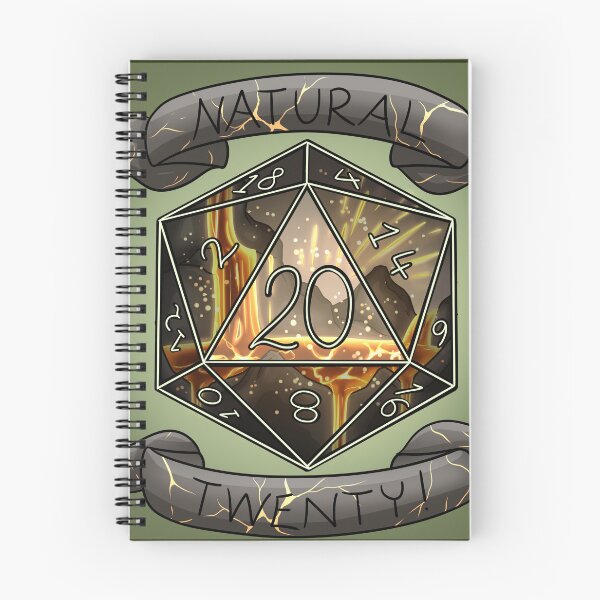 Item preview, Natural twenty: Lava designed and sold by RedFire-Art.