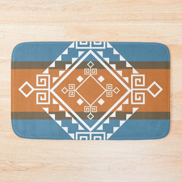 Item preview, Terracotta Tribal Geometric Pattern – Southwestern Boho Design designed and sold by PAWIRADA.