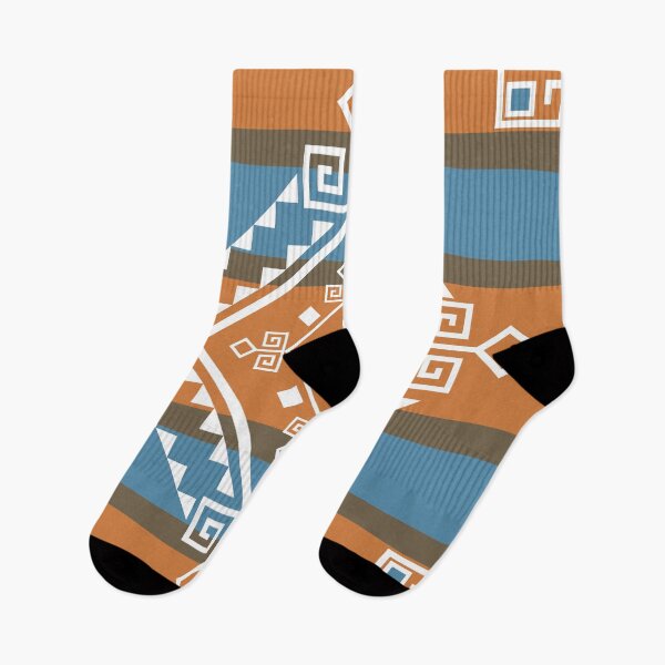 Item preview, Terracotta Tribal Geometric Pattern – Southwestern Boho Design designed and sold by PAWIRADA.