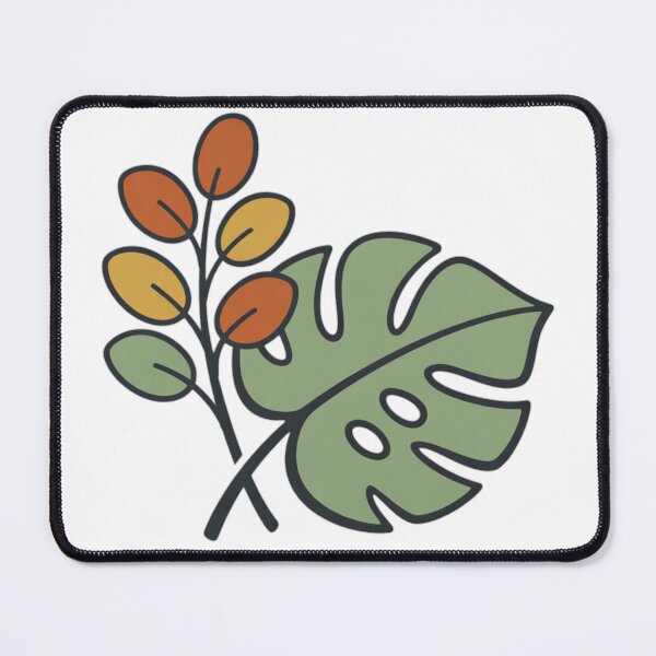 Item preview, Colorful Leaf Design Minimalist Art designed and sold by David Wasson.