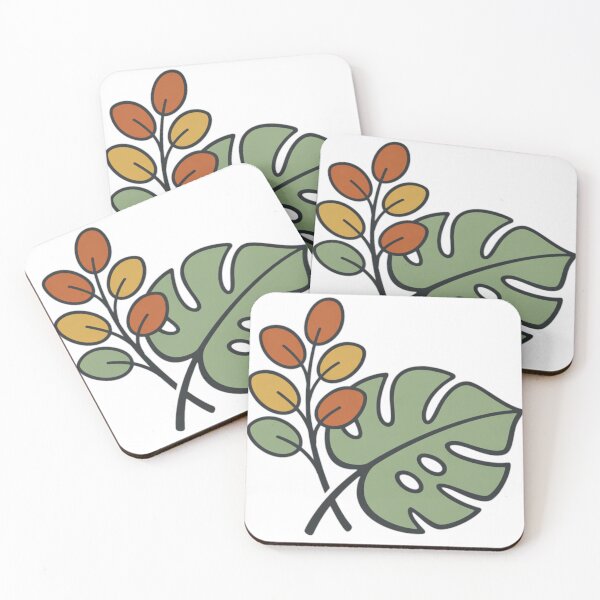 Item preview, Colorful Leaf Design Minimalist Art designed and sold by David Wasson.