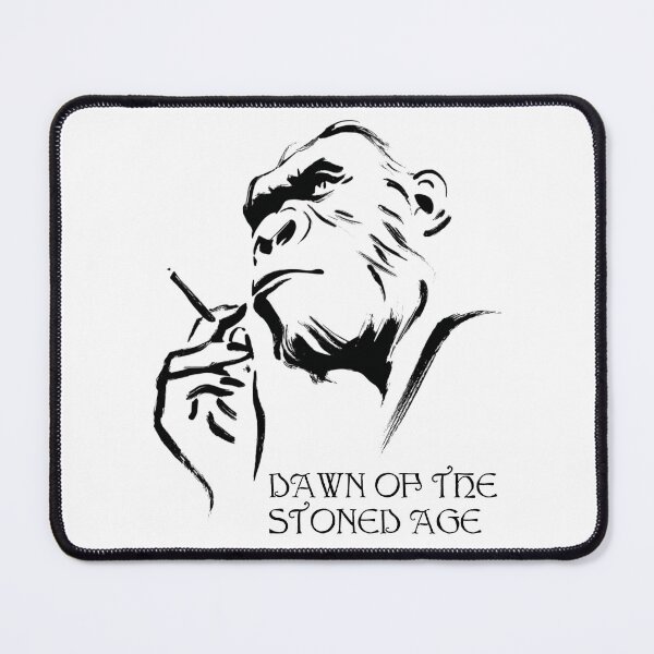 Item preview, Dawn of the Stoned Age – Prehistoric Chill Vibes with a Bite designed and sold by Ignorant-Artist.