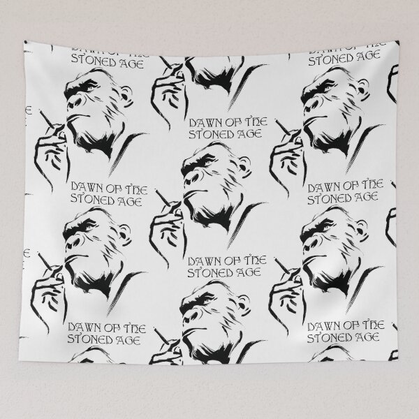 Item preview, Dawn of the Stoned Age – Prehistoric Chill Vibes with a Bite designed and sold by Ignorant-Artist.