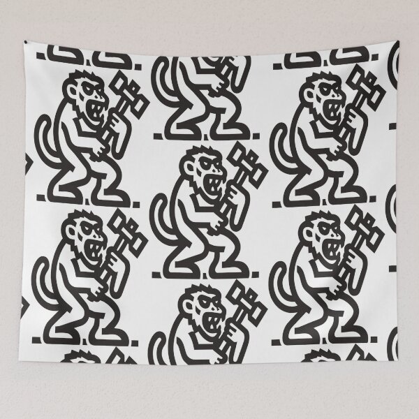 Item preview, Tool Time – Minimal Monkey Evolution Coolness and Simplicity  designed and sold by Ignorant-Artist.