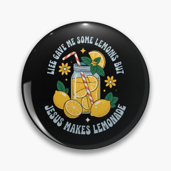 Item preview, Christian Lemonade Life Gave Me Lemons But Jesus Made Lemonade Jesus Faith Bible Verse Religious Inspirational Summer designed and sold by TrinaEspinoza.