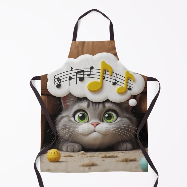 Item preview, Funny Introvert Cat Hiding Under Couch Doorbell Anxiety Cute Kawaii Cat Design designed and sold by Tpac-goods.