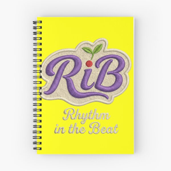 Item preview, Amethyst RiB Embroidered Patch Urban Script Logo designed and sold by Rib-Brand.