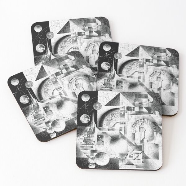 Item preview, Pointillism Iconography V Abstraction (No.03) designed and sold by Form Finding Design.