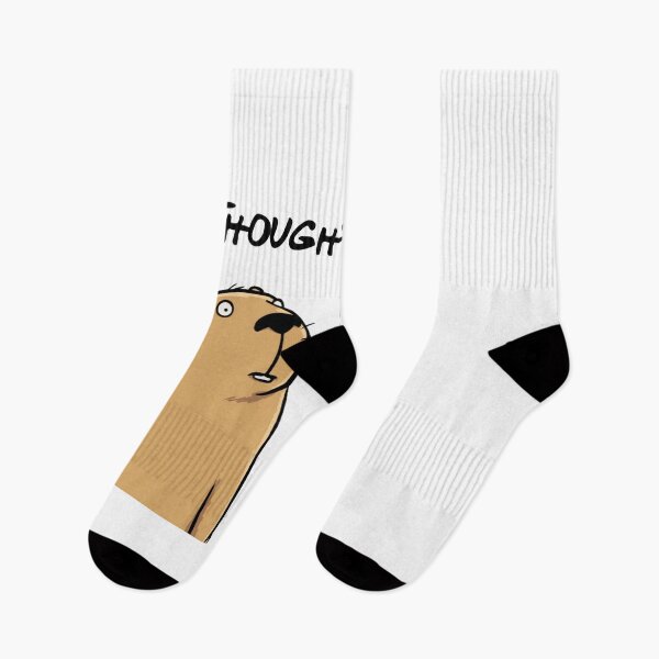 Item preview, No Thoughts Capybara Meme Funny Animal designed and sold by NicolasGlowArt.